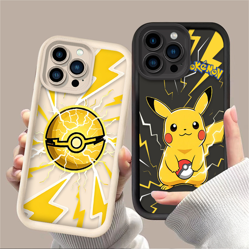 Coffee X - Cartoon Cute P-Pokemon Pikachu Soft Phone