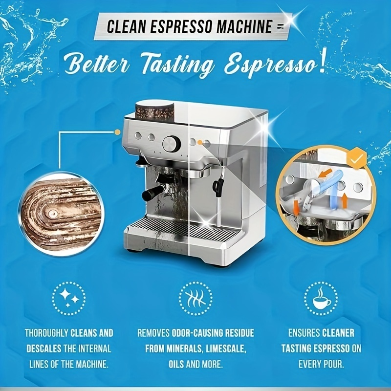 Espresso Machine Cleaning Tabl - مراجعة Backflush Tablet Cleaner وسعره