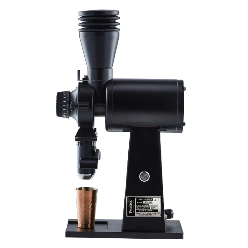 Adjustable Electric espresso C - مراجعة Coffee Grinder Burr Flat وسعره