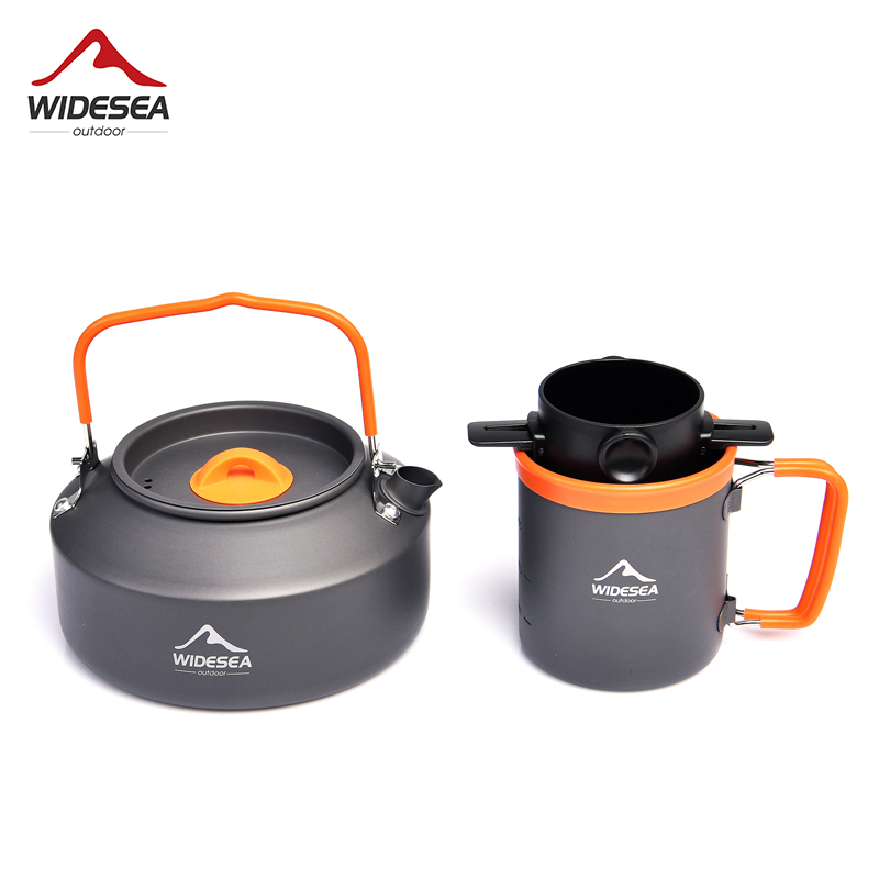 Widesea Camping Coffee Cookwar - مراجعة Coffee Equipment Filter وسعره