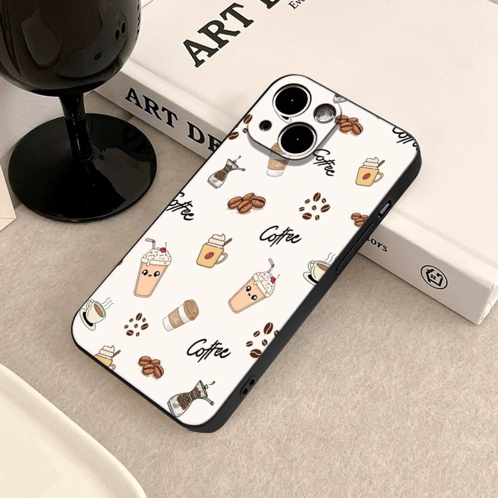 Croissant Coffee Pattern Phone - مراجعة Coffee X وسعره