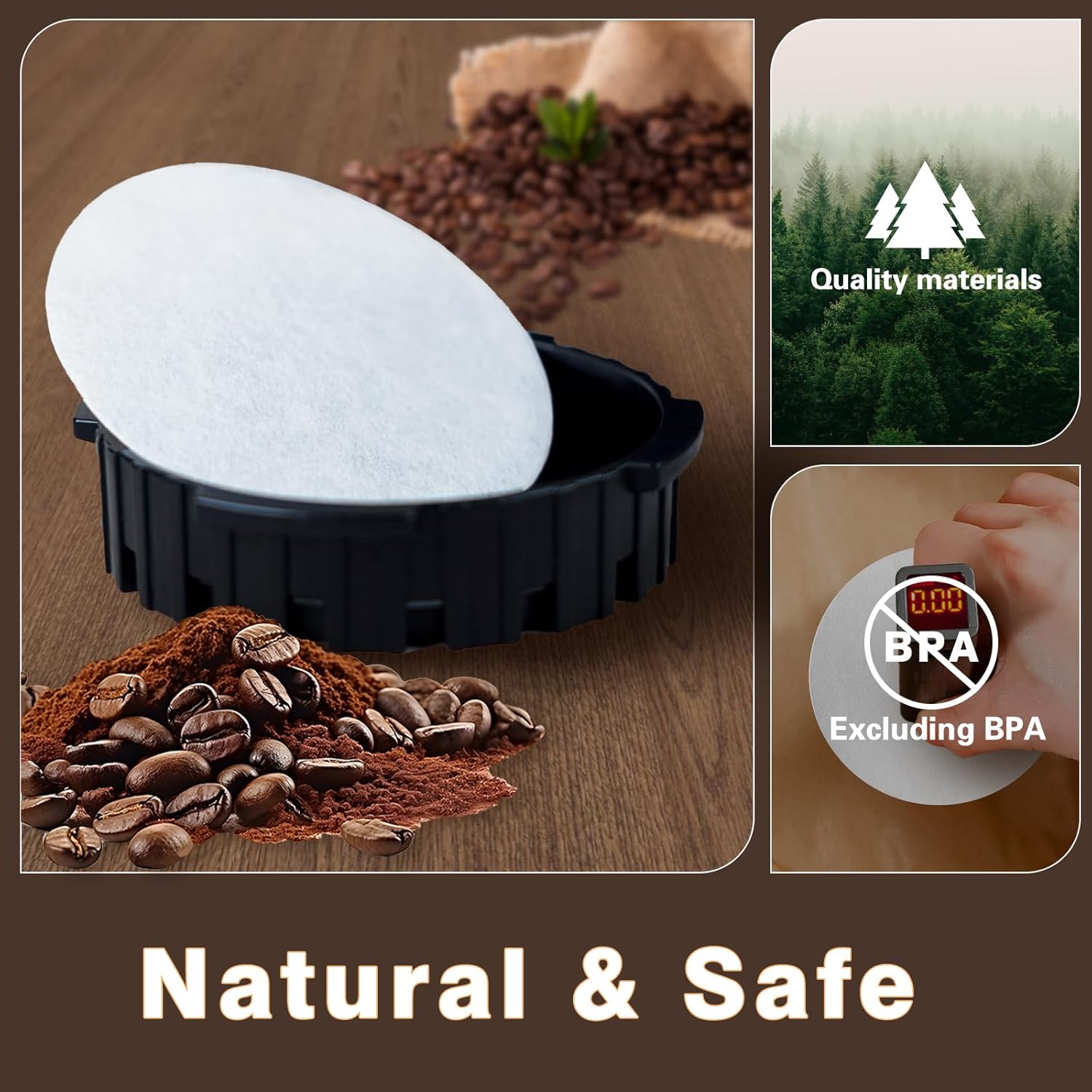 Round Coffee Filters, Compatib - مراجعة Hero Coffee Equipment وسعره