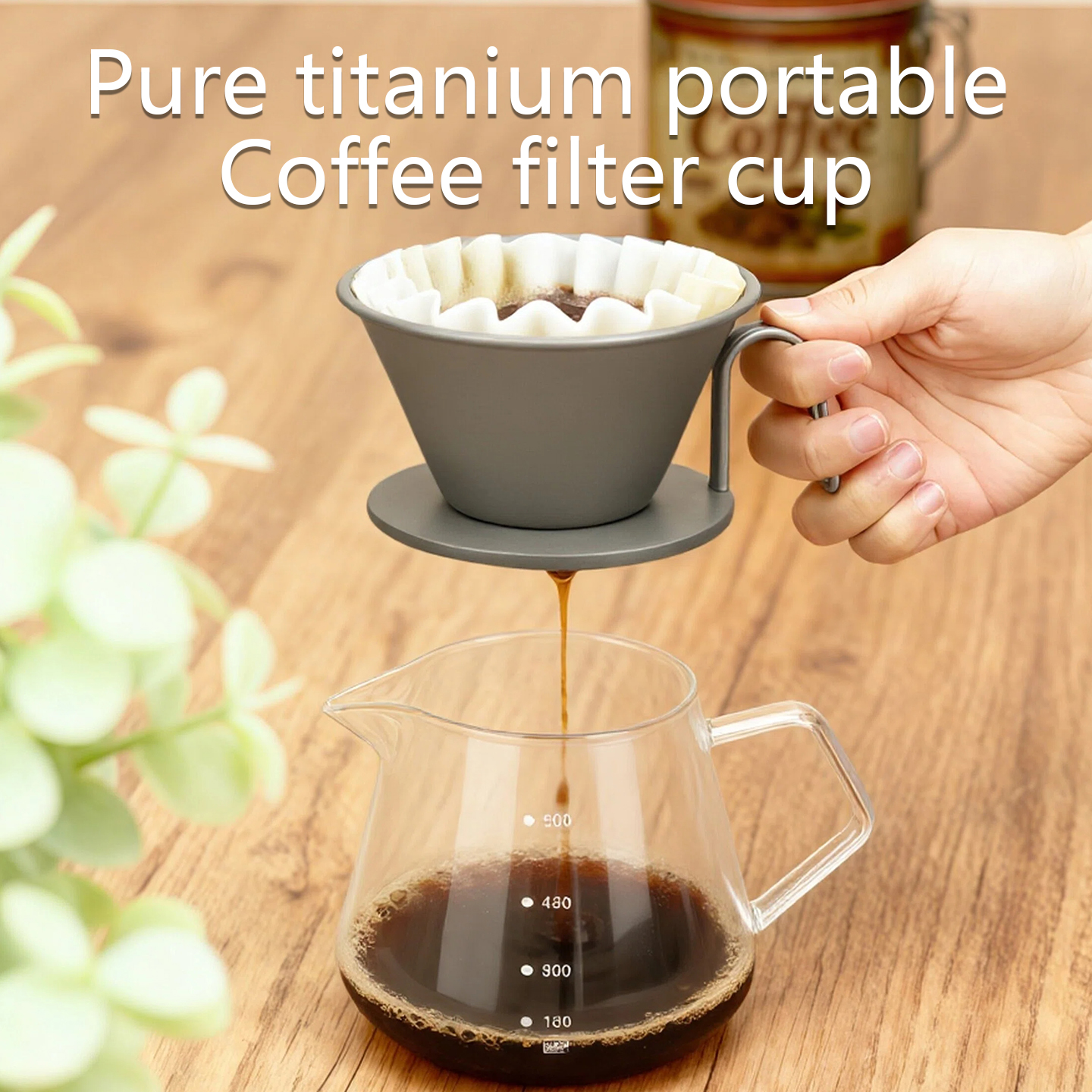Pure titanium coffee filter cu - مراجعة Coffee Equipment Filter وسعره
