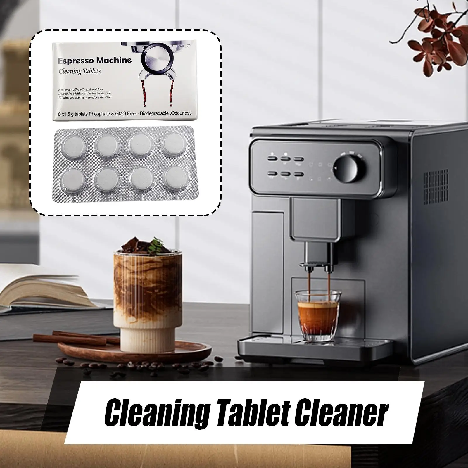 Espresso Machine Cleaning Tabl - مراجعة Backflush Tablet Cleaner وسعره