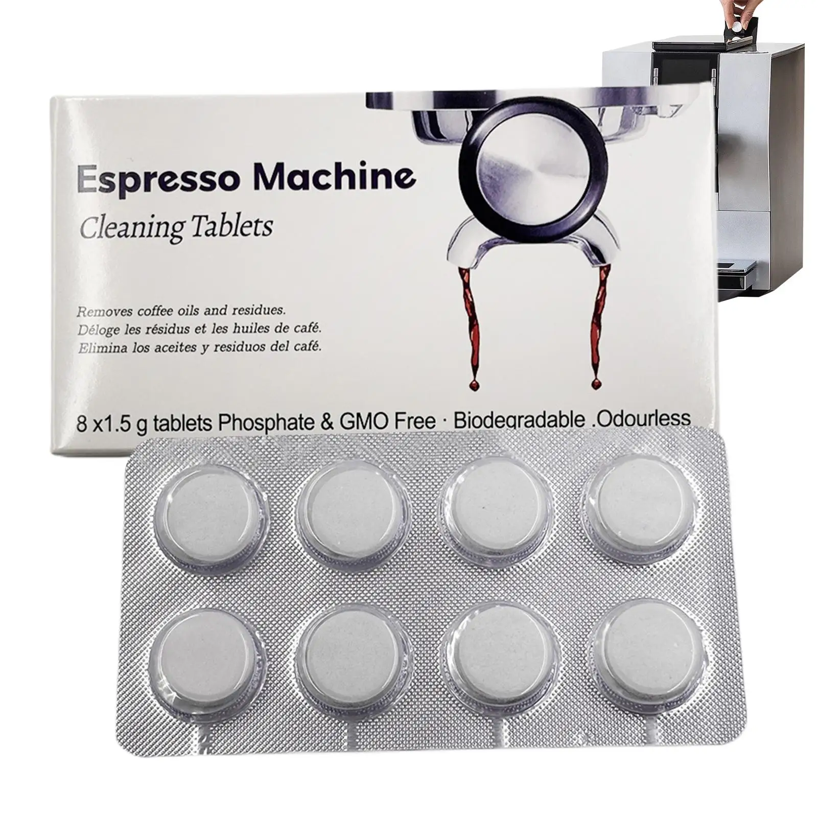 Espresso Machine Cleaning Tabl - مراجعة Backflush Tablet Cleaner وسعره