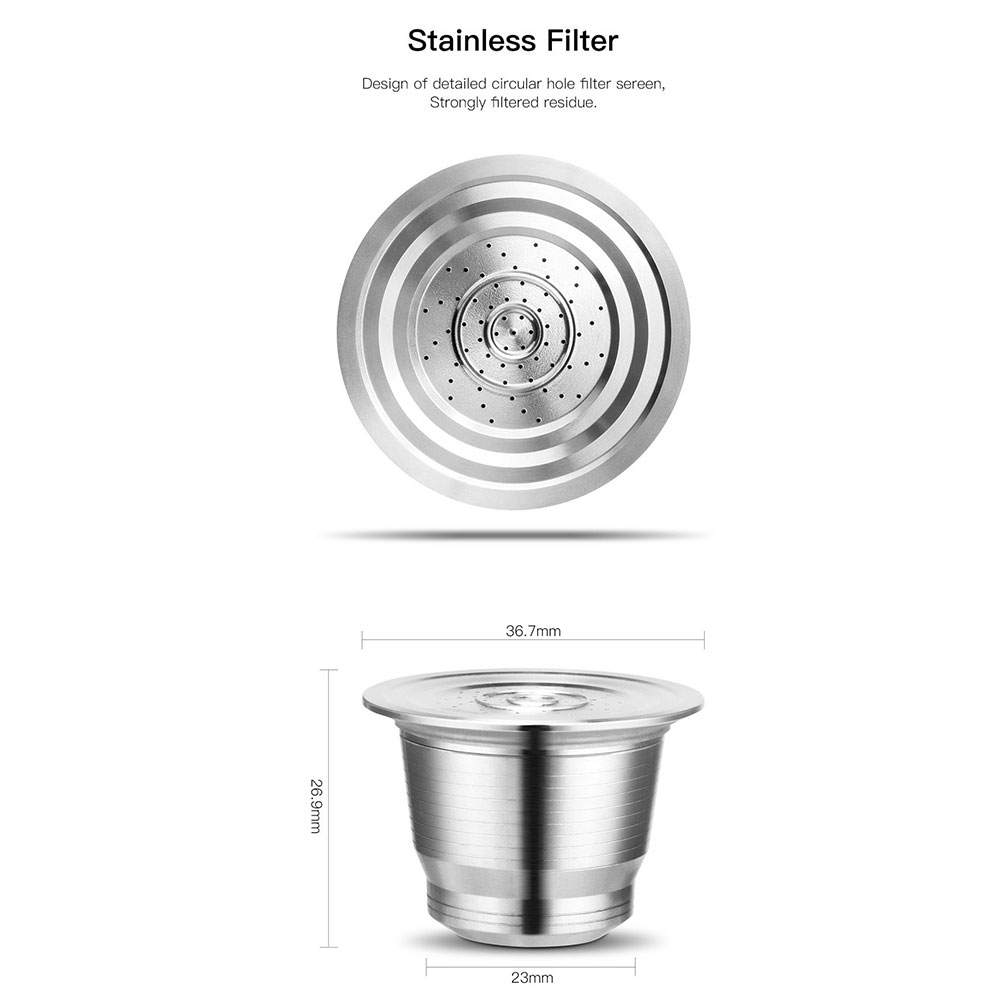 Nespresso Reusable Coffee Caps - مراجعة Hero Coffee Equipment وسعره