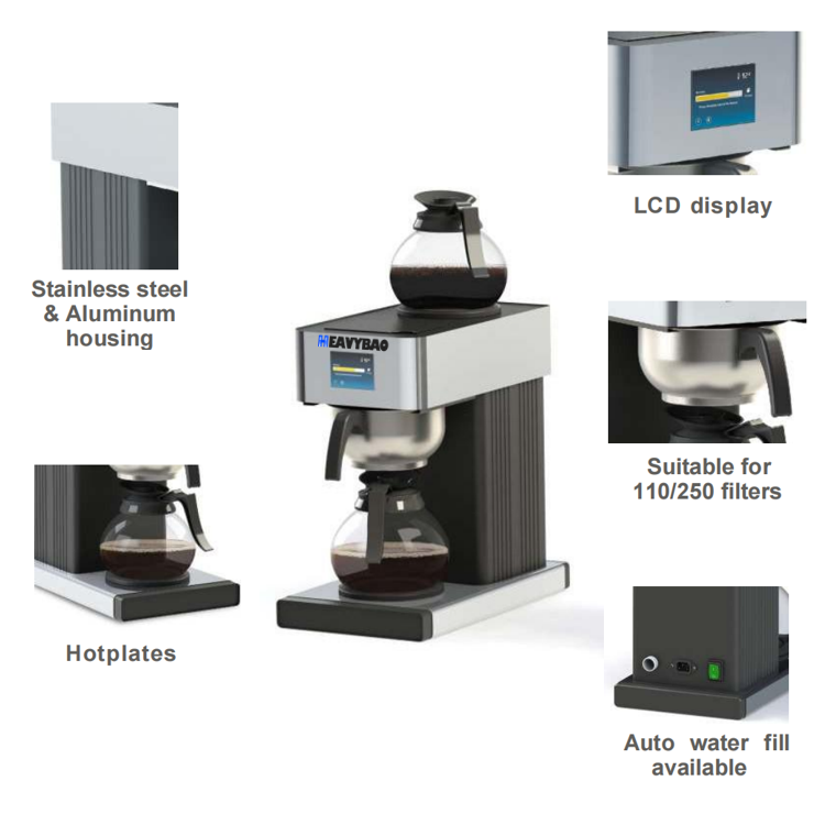 Heavybao Catering Equipment Of - مراجعة Coffee Equipment Filter وسعره
