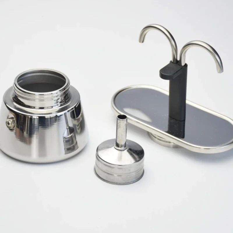 200ML Mini Moka Pot Double Tub - مراجعة Hero Coffee Equipment وسعره