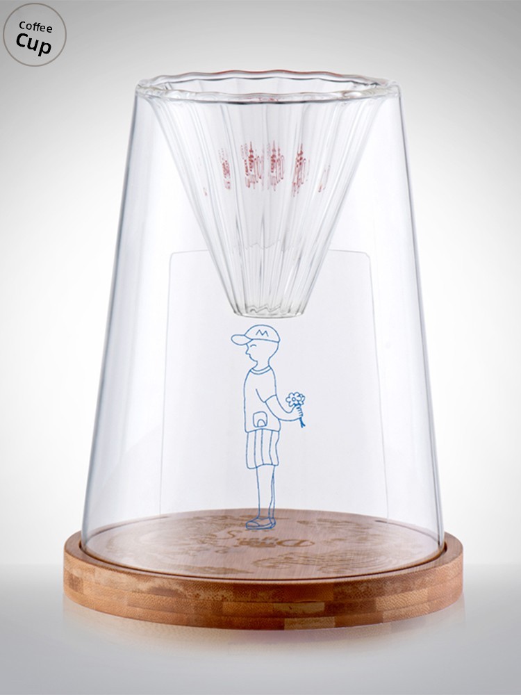 Creative Hand-Poured Glass Cof - مراجعة Coffee Equipment Filter وسعره