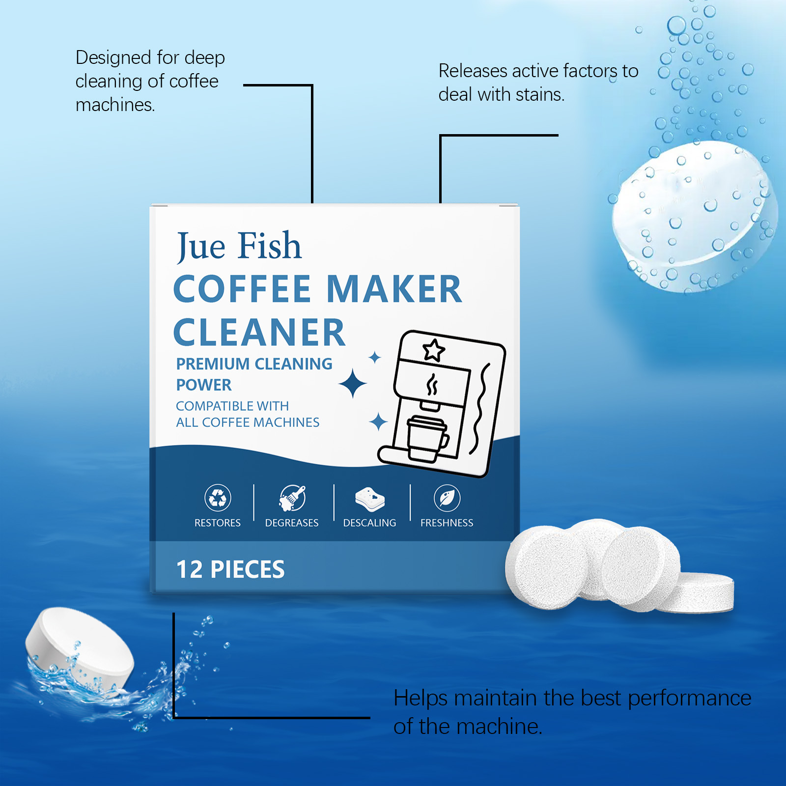 Coffee Machine Cleaning Tablet - مراجعة Backflush Tablet Cleaner وسعره