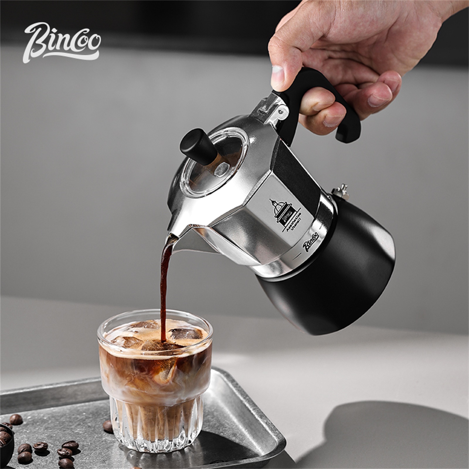 BINCOO Double Valve Moka Pot，E - مراجعة Hero Coffee Equipment وسعره