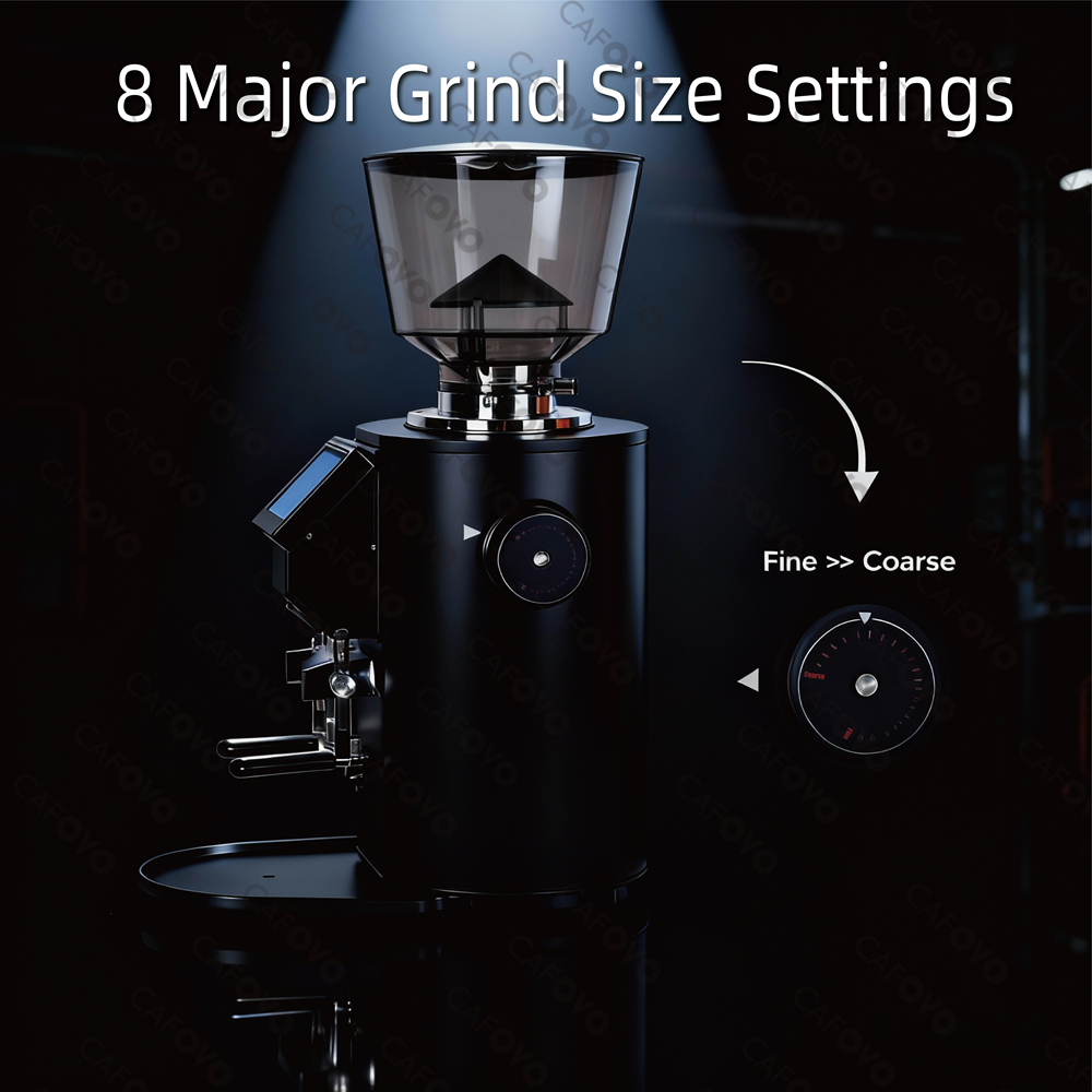 CAFOVO G664F Professional Weig - مراجعة Coffee Grinder Burr Flat وسعره