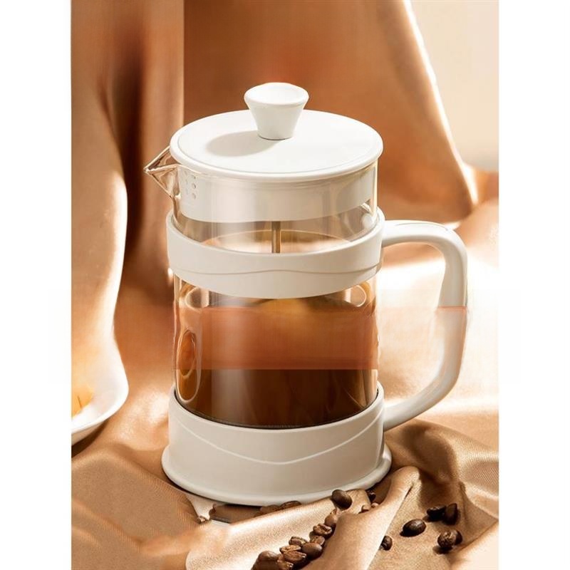 Hand Press Glass Coffee Maker  - مراجعة Coffee Equipment Filter وسعره