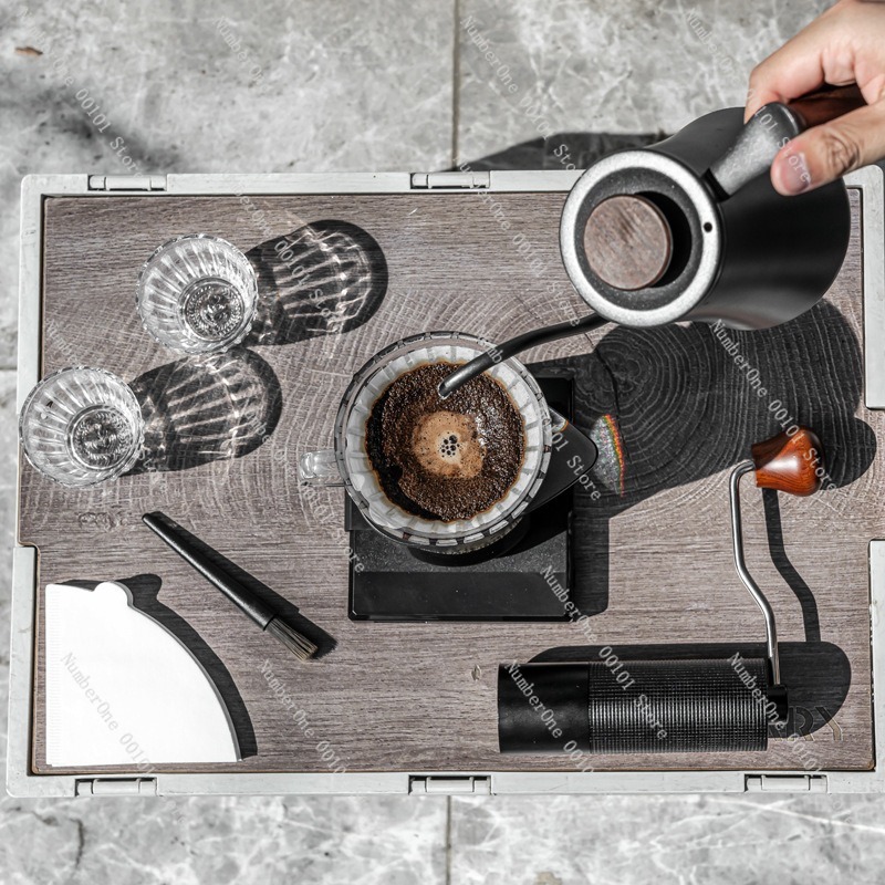 Hand Brew Coffee Set Portable  - مراجعة Coffee Equipment Filter وسعره