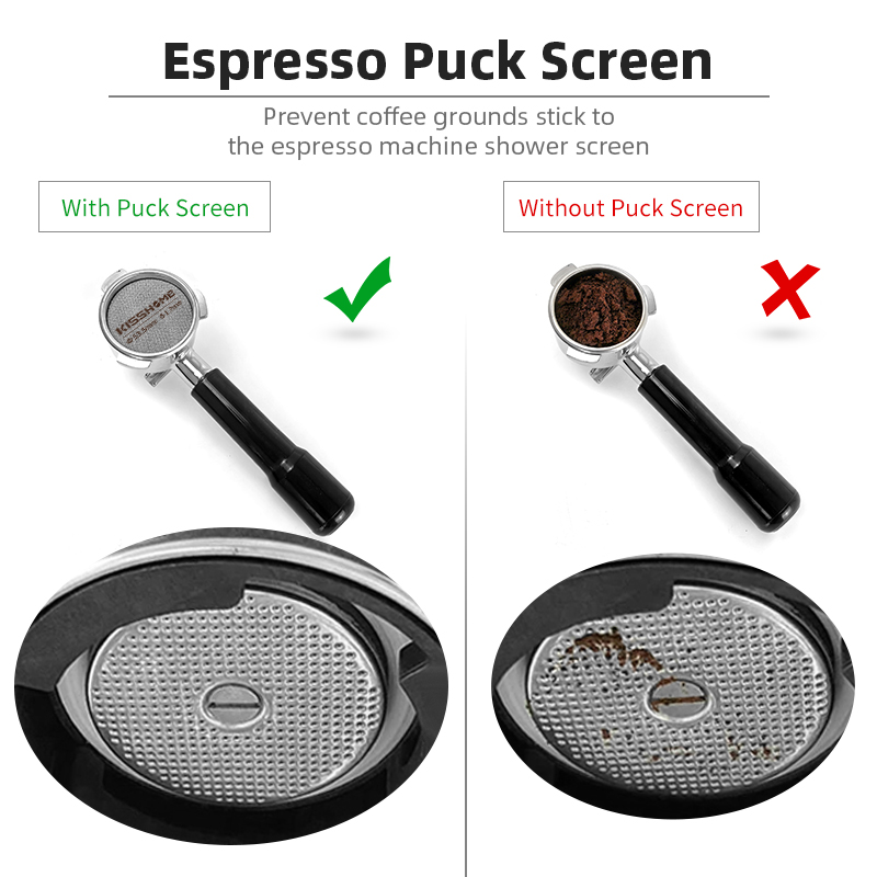 Coffee Puck Screen 51mm 53.5mm - مراجعة Hero Coffee Equipment وسعره