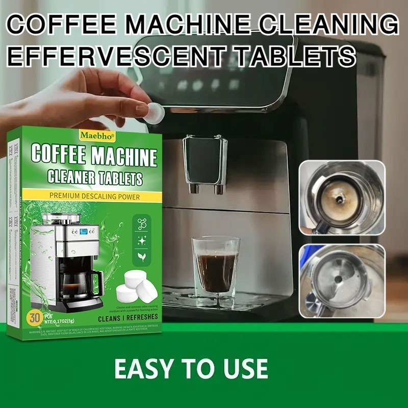 30Pcs Coffee Machine Cleaning  - مراجعة Backflush Tablet Cleaner وسعره