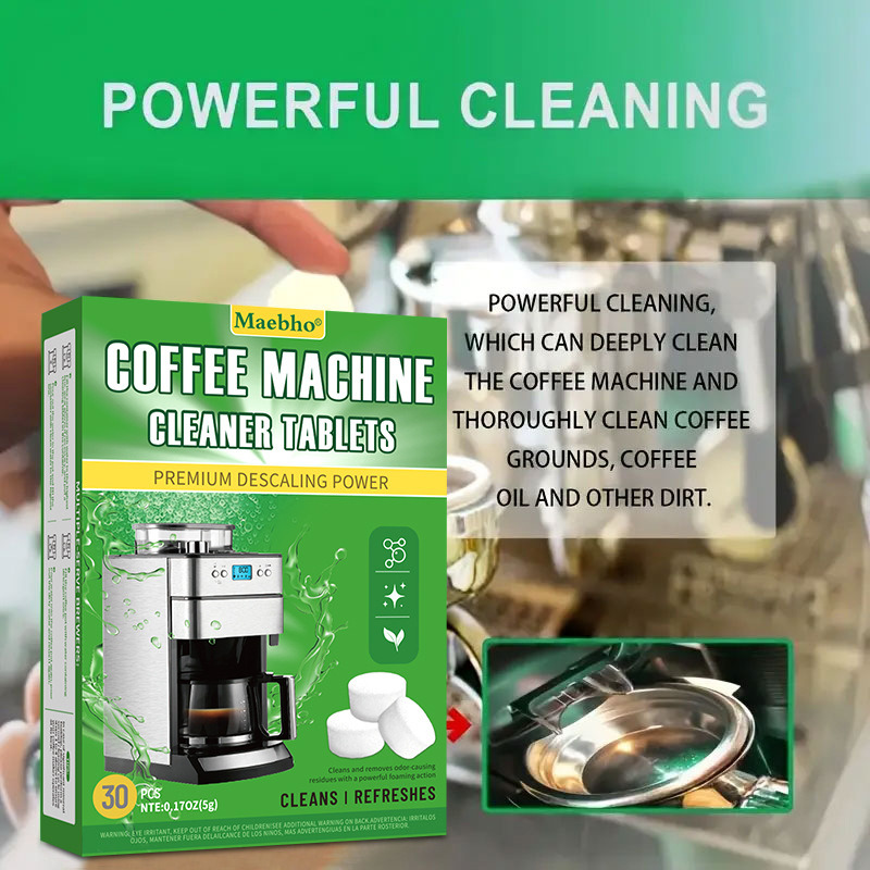 30Pcs Coffee Machine Cleaning  - مراجعة Backflush Tablet Cleaner وسعره