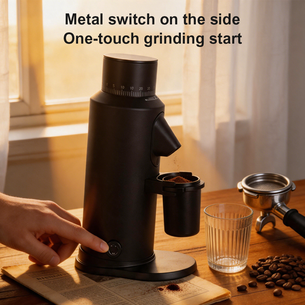CAFOVO G864FV Variable speed C - مراجعة Coffee Grinder Burr Flat وسعره
