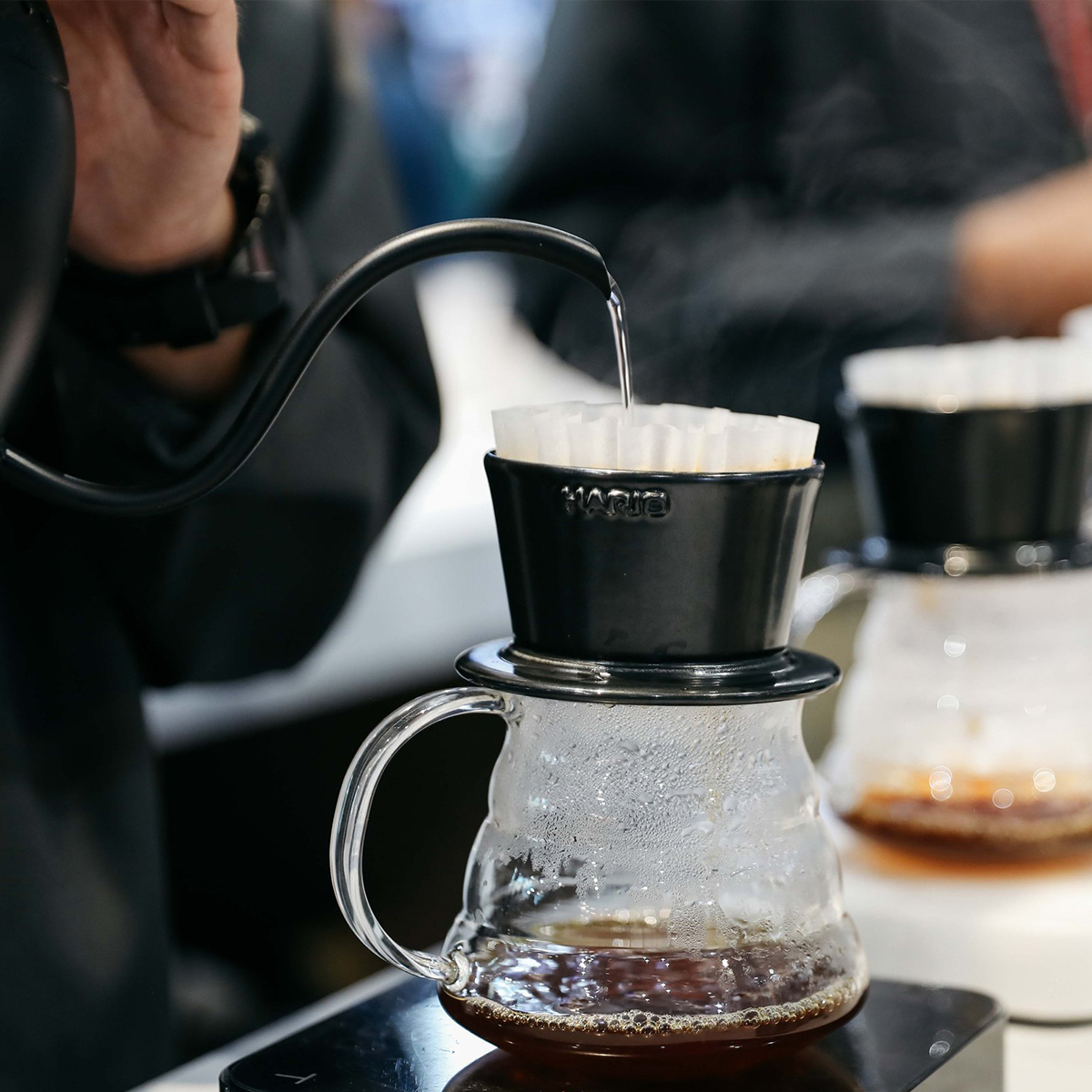 Hario TriUp FLOW Cerc Resin Co - مراجعة Coffee Equipment Filter وسعره