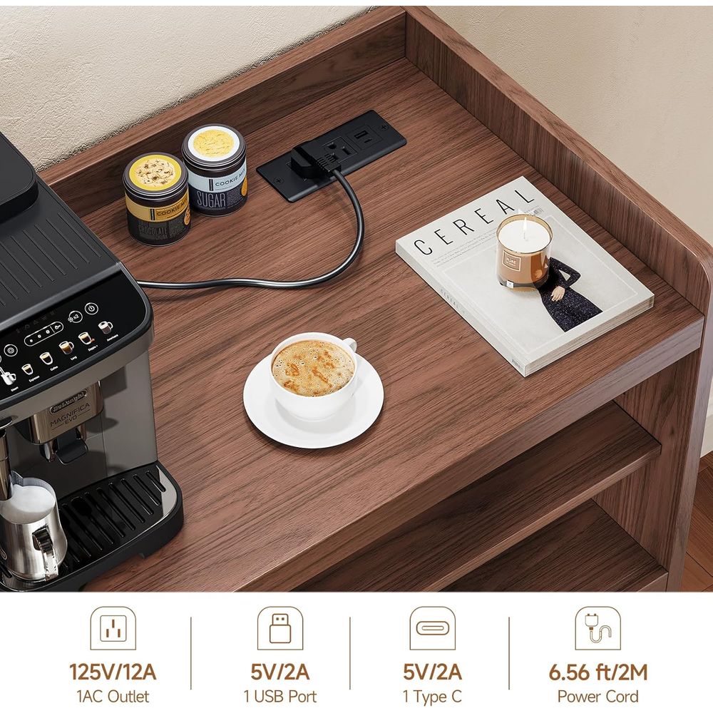 Mid-Century Style Coffee Bar T - مراجعة Coffee Equipment Outlet وسعره
