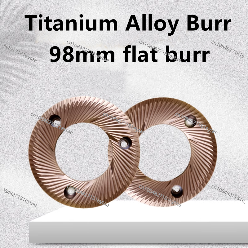 98mm Titanium Alloy Flat Burr, - مراجعة Coffee Grinder Burr Flat وسعره