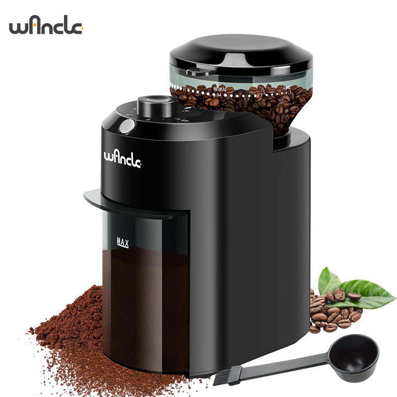 Wancle Automatic Burr Mill Cof - مراجعة Coffee Grinder Burr Flat وسعره
