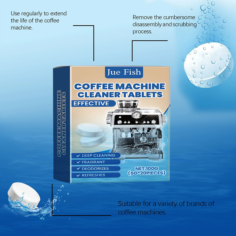 20Pcs Coffee Machine Cleaning  - مراجعة Backflush Tablet Cleaner وسعره