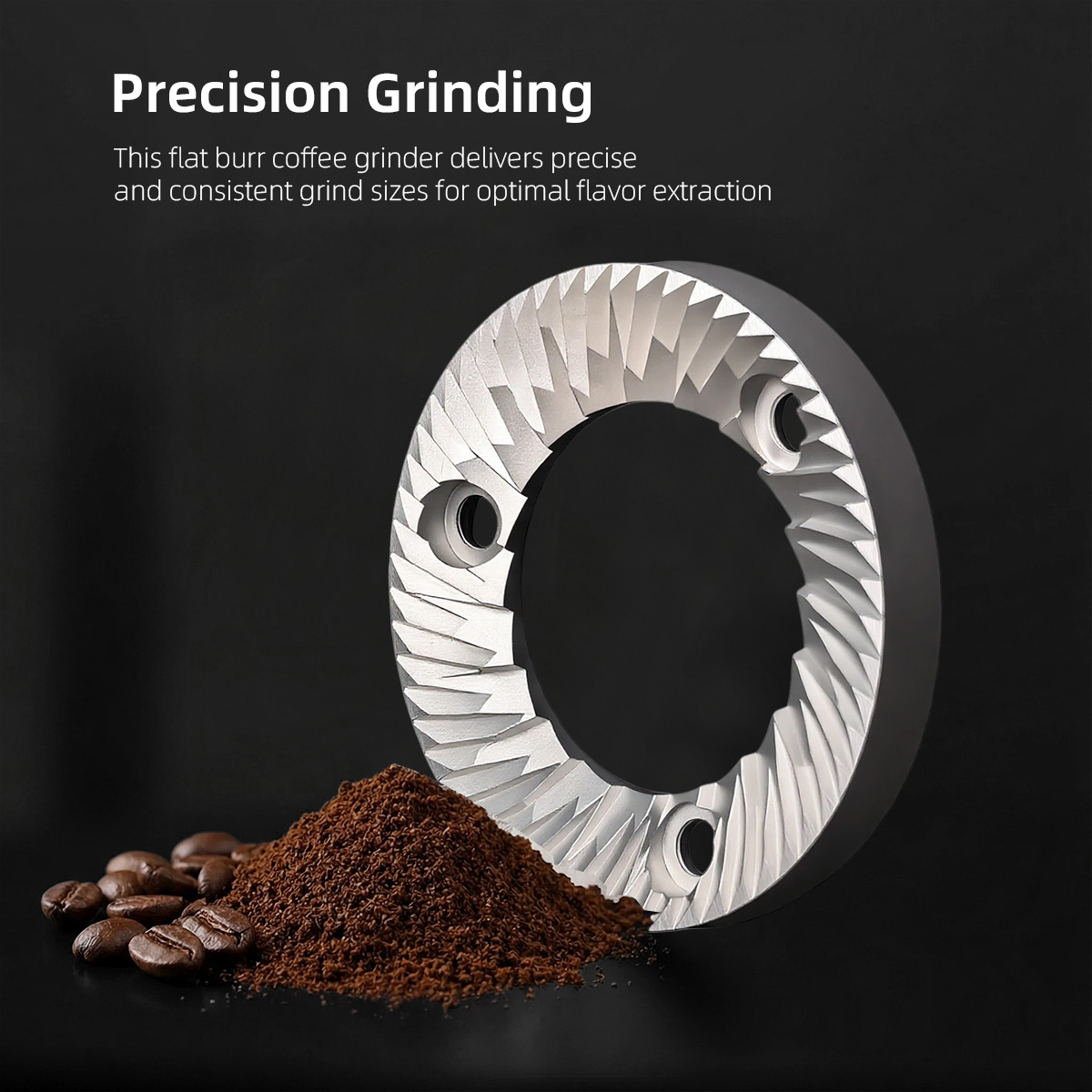 2PCS Coffee Grinding 64mm Flat - مراجعة Coffee Grinder Burr Flat وسعره