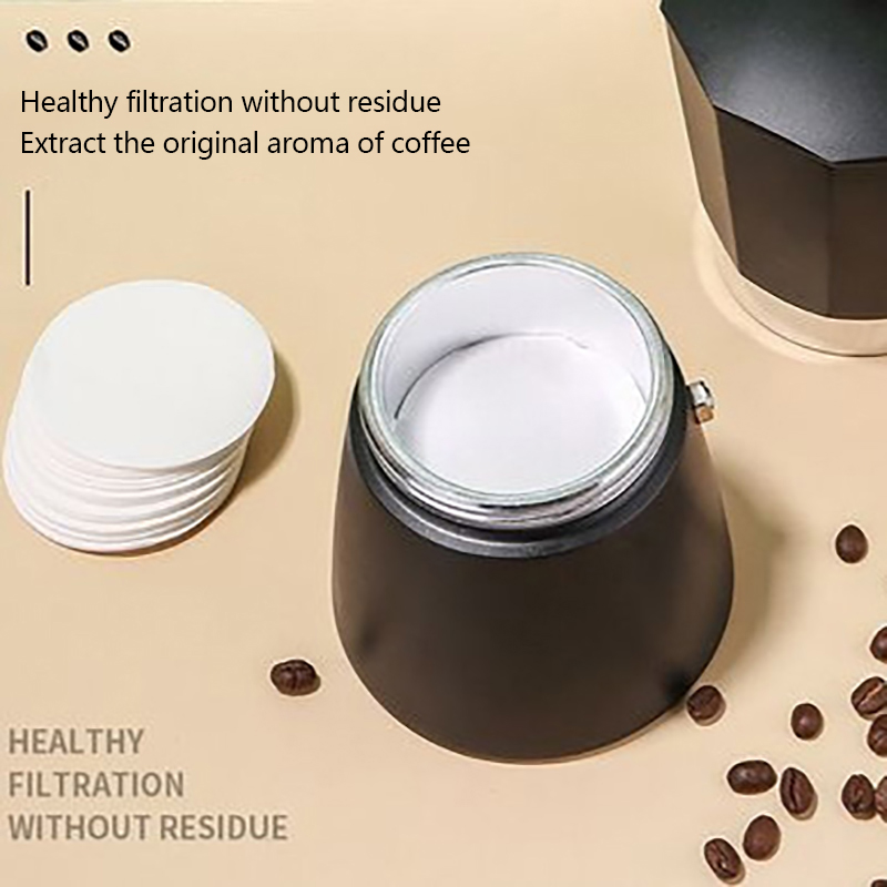 100Pcs Round Coffee Filter Pap - مراجعة Hero Coffee Equipment وسعره