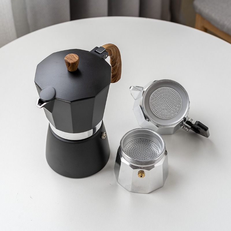 JUSTINLAU Coffee Moka Pot 150m - مراجعة Hero Coffee Equipment وسعره