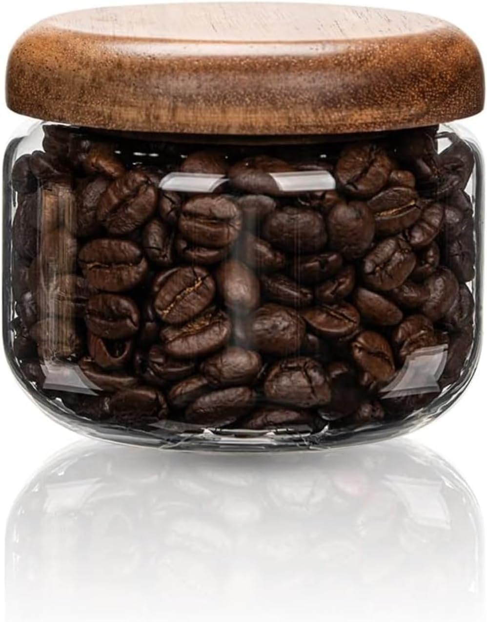 Glass Food  Containers with Wo - مراجعة Coffee X وسعره