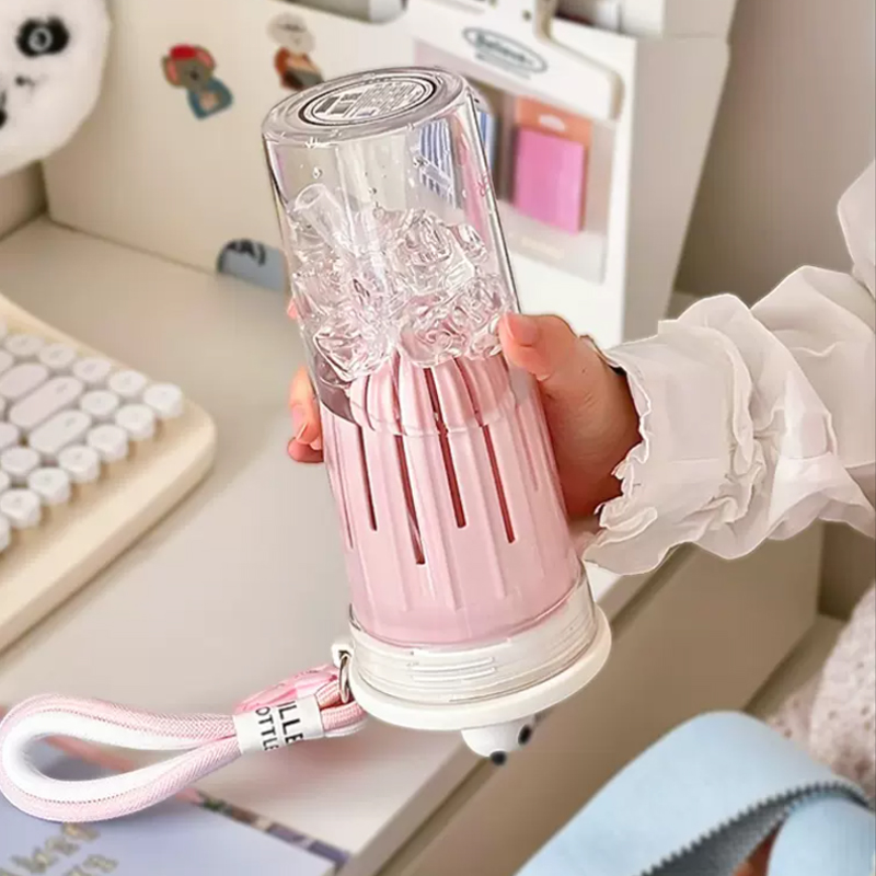 650ml Kawaii Water Bottle With - مراجعة Coffee Equipment Filter وسعره