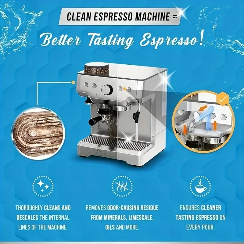 Espresso Machine Cleaning Tabl - مراجعة Backflush Tablet Cleaner وسعره