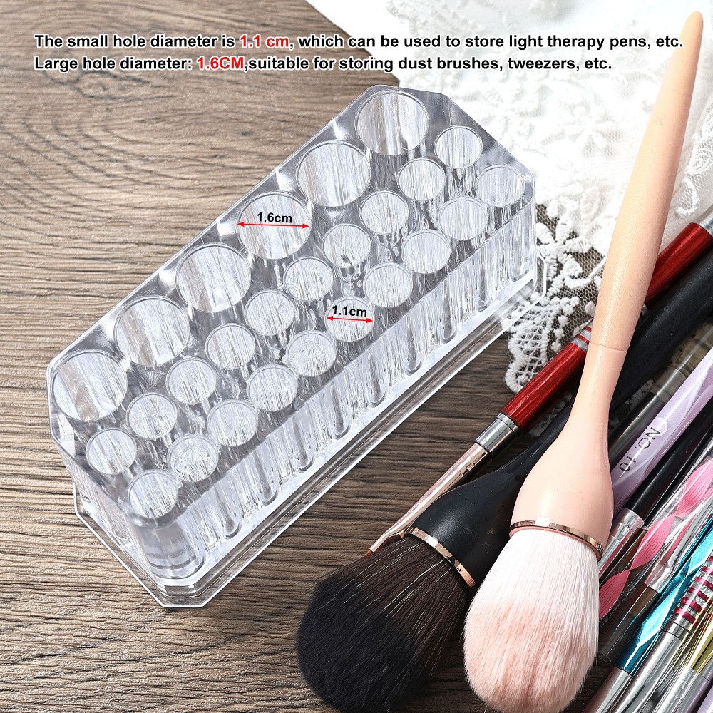 26 Holes Acrylic Nail Brushes  - مراجعة Coffee X وسعره