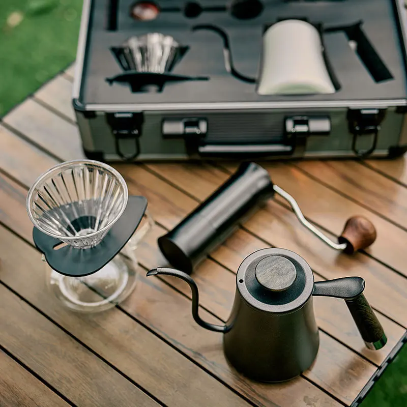 Portable hand-brewed coffee eq - مراجعة Coffee Equipment Filter وسعره